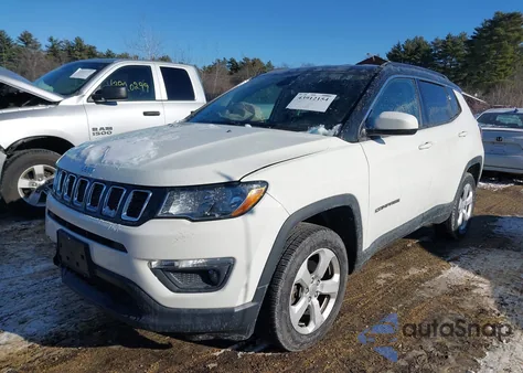 2018 Jeep Compass Latitude 4X4 из США, поврежденный, VIN 3C4NJDBB4JT142378
